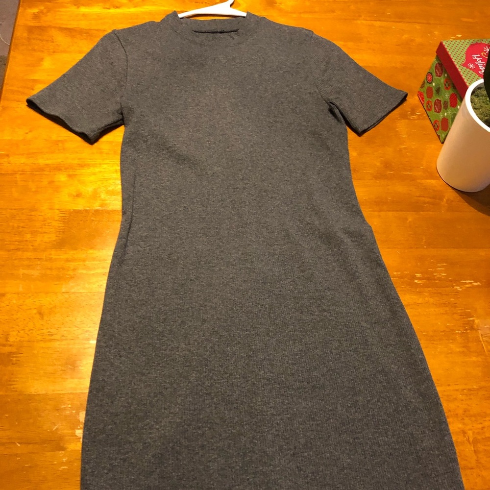 Mock Neck Dress